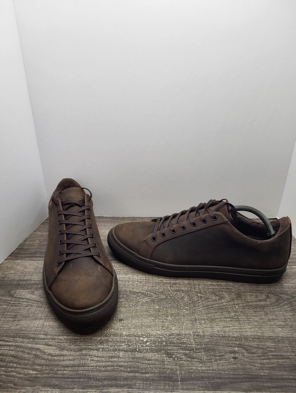 Thursday Boot Co Premier Heritage Tobacco Low Sneaker Mens 12.5 Brown Leather